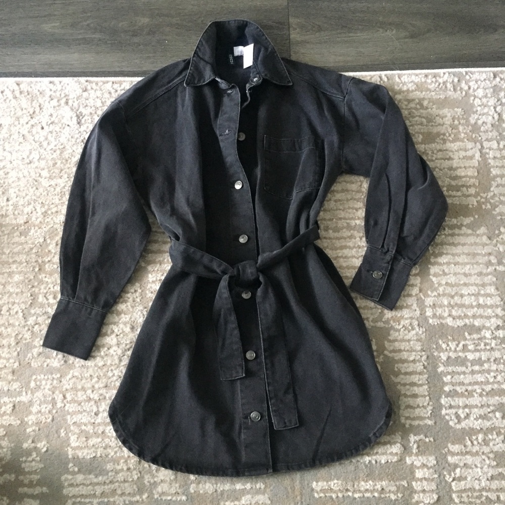 Oversized Denim Shacket or Dress